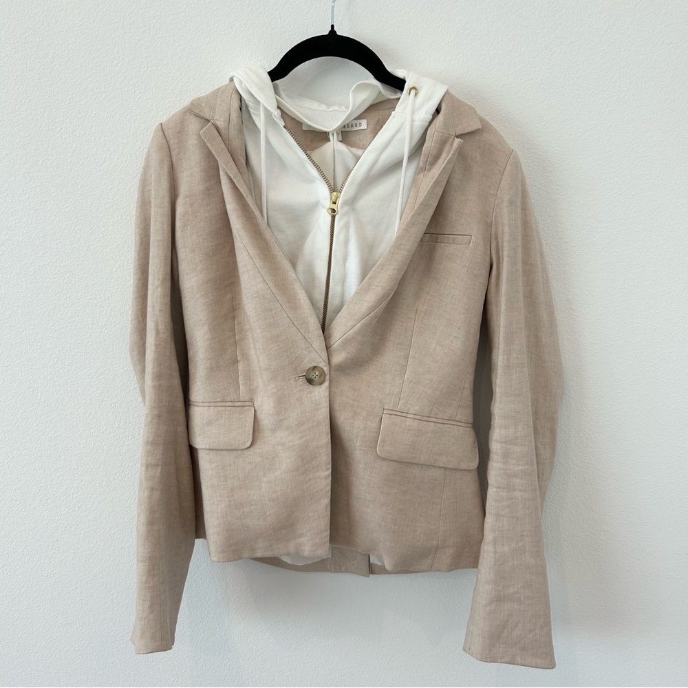 Veronica Beard Hosanna Linen Dickey Jacket